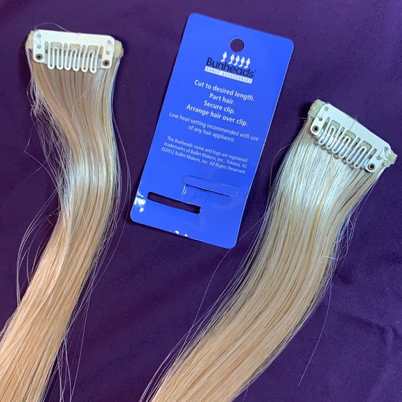 Bunheads Clip-In Hair Extensions NIP Blonde 14” Ballet Bun Wrap - Picture 3 of 6